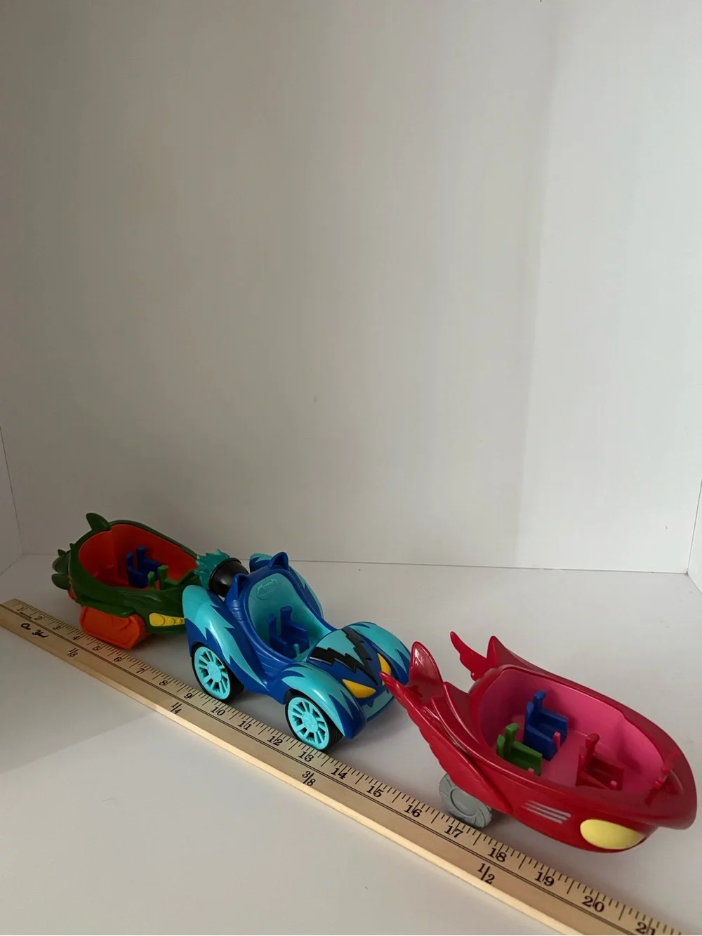 PJ Masks Vehicles & Figures Catboy Owlette Gekko Luna Girl Night Ninja 8 Pcs Set